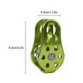 thumbnail image 3 of Polea de escalada en roca Eigraketly camping supervivencia Rescate Acarreo transversal Type5 NO5, 3 of 6