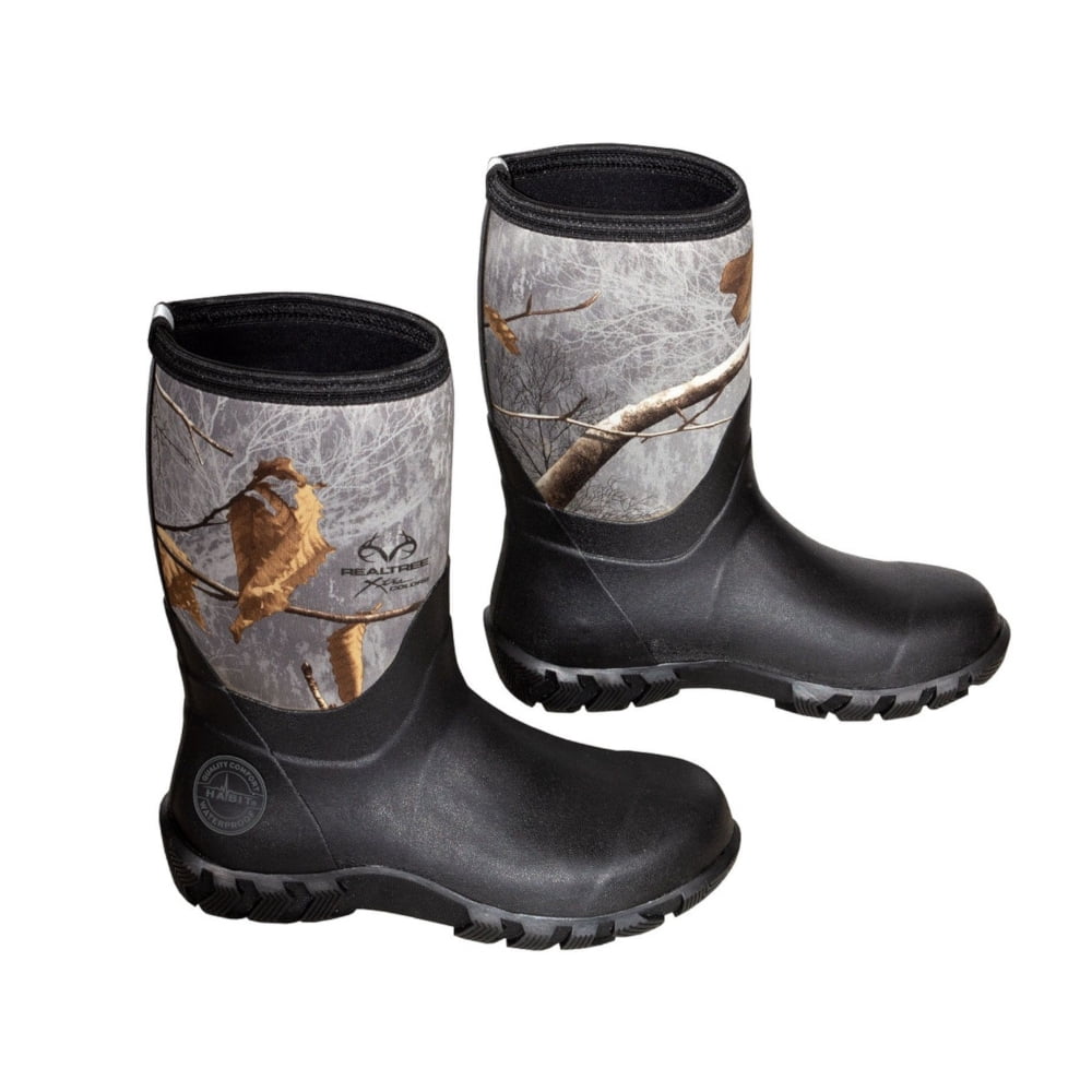 Habit Habit Boys Youth Size 4 All Weather Waterproof Hunting Mud