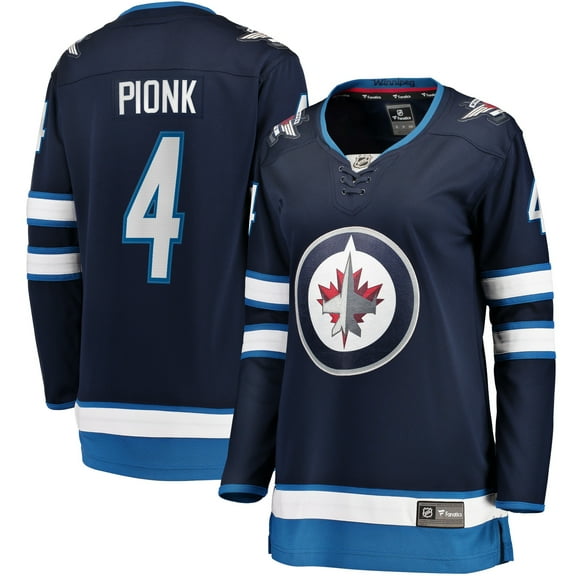 Women's Fanatics Neal Pionk Navy Winnipeg Jets Home Breakaway Player Jersey