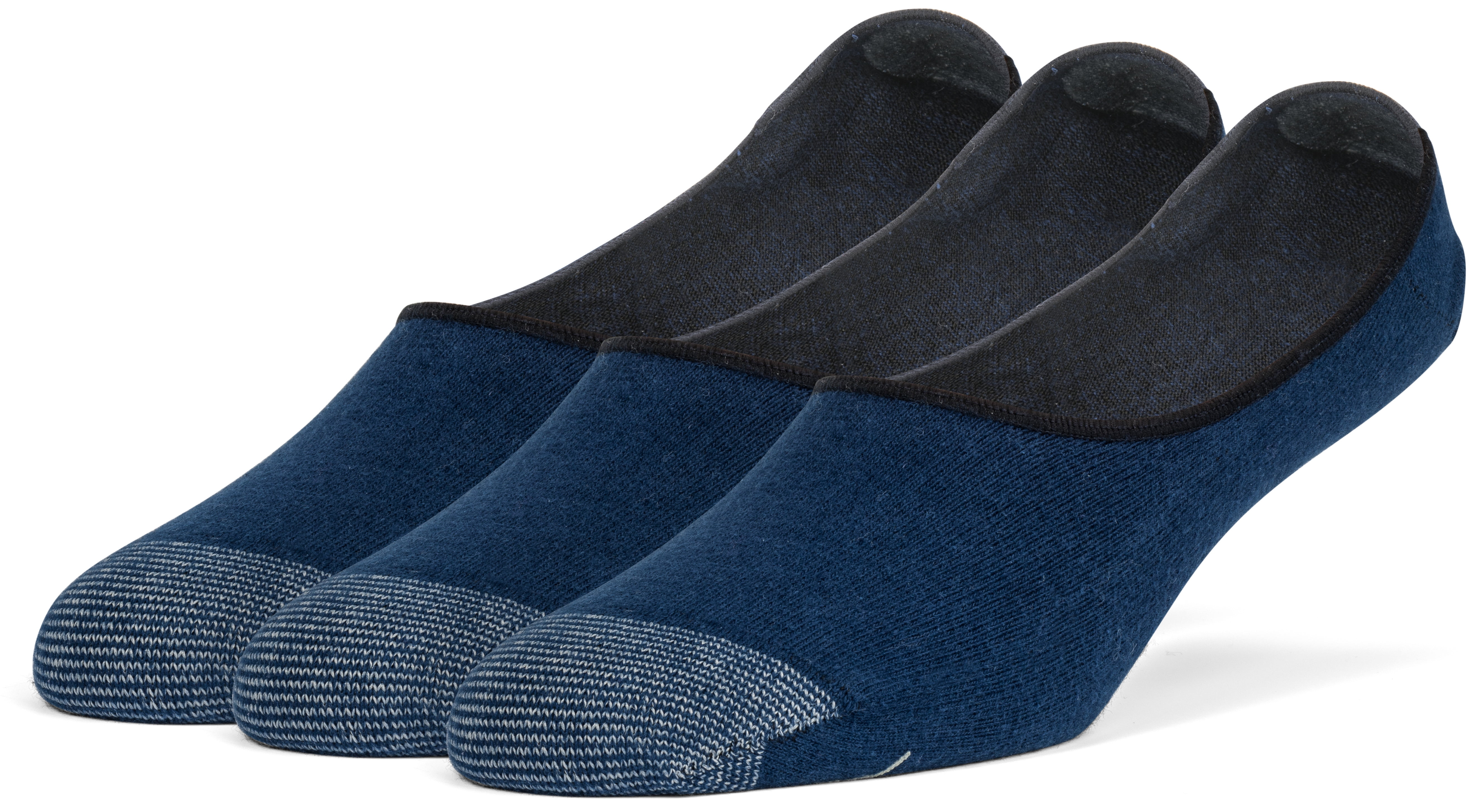 Women's Cotton Lightweight No Show Liner Socks 3 Pairs