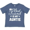 thumbnail image 3 of Inktastic My Best Friend is My Auntie with Hearts Boys or Girls Toddler T-Shirt, 3 of 5
