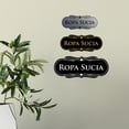 thumbnail image 2 of Designer Spanish Ropa Sucia Sign (Blue) - Large, 2 of 4