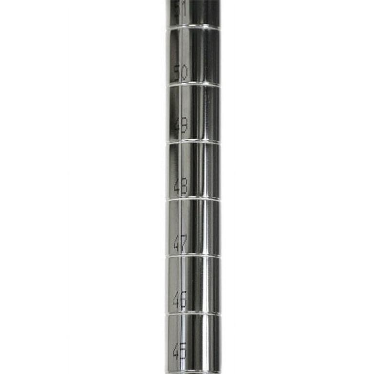 21 Deep x 30 Wide x 74 High Classic Chrome Bakers Rack Walmart