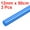 Blue, variant on Uxcell Round Rod 5/16" Dia 20" Length Red Polyoxymethylene Rods Engineering Round Bars(0.31'') Plastic Red 2pcs