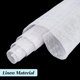 thumbnail image 4 of Rollo de malla de lino blanco de 35 x 19,7 pulgadas, tejido de malla Sinamay para sombreros, para envolver ramos, tocados de novia y confección de velos., 4 of 6