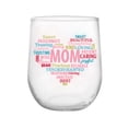 thumbnail image 1 of Vaso Crisa de Vidrio Modelo Stemless Mom Fuel Transparente, 1 of 4