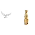 thumbnail image 1 of Escultura de ángel,Estatua de ángel para decoración del hogar,manualidades,color blanco,Escultura de ángel Figura de resina Regalos decorativos,Figura de guepardo,Figura de guepardo, 1 of 8