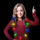 thumbnail image 5 of Led Light Up Christmas Bulb Necklace Party Favors (family 4 Pack), 5 of 5