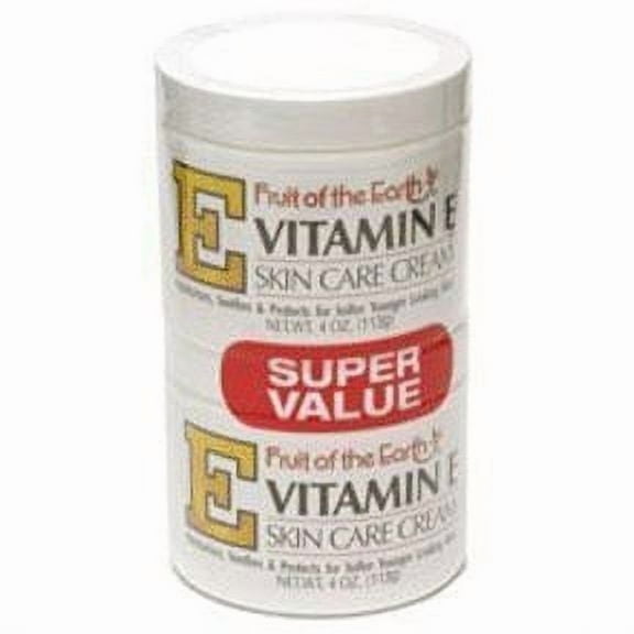 Fruit of the Earth Vitamin E Skin Care Cream 4 oz