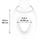 thumbnail image 5 of Asiento de entrenamiento para ir al baño Ingenuity Blanco, 5 of 6