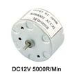 thumbnail image 4 of R500 DC 12V 5000RPM Flat Shaft Cylindrical Micro Model Magnetic DC Motor, 4 of 4