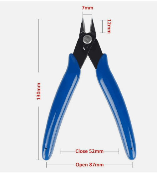 Electrical Cutting Pliers – Jewelry Wire Cable Cutter Side Snips Flush Cutting Tool