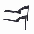 thumbnail image 1 of Soporte Para TV, Soporte Para TV De Mesa Con Tablero De Acero Negro De Estructura Fuerte Para TV Para TV De Sobremesa, 1 of 7
