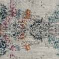 thumbnail image 3 of SAFAVIEH Madison Michelle Overdyed Abstract Runner Rug, Light Grey/Fuchsia, 2'3" x 8', 3 of 4