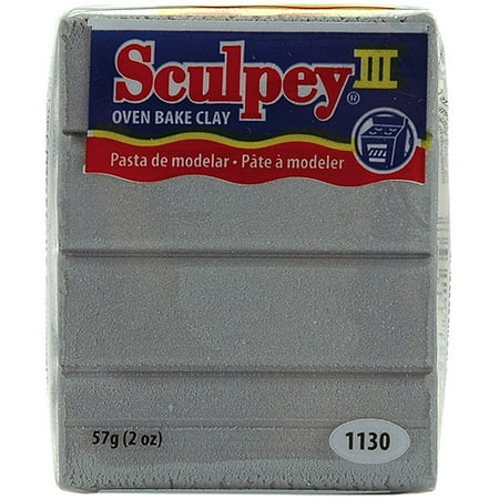 Sculpey Polymer Clay Silver