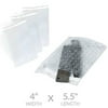 "250 Bubble Out Bags 4x5.5"" - #1 Wrap Pouches Envelopes Self-Sealing"