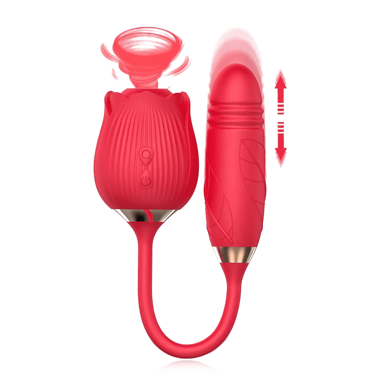 2022 Newly The Roses Woman Toy for Her Rechargeable Clitorals- Stimulator Birthday Gifts Features