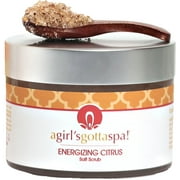 A Girl's Gotta Spa! Energizing Citrus Dead Sea Salt Body Scrub for Dry Skin | Vegan