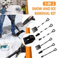 thumbnail image 1 of Viflosae 3-In-1 Snow Removal Kit Multifunctional Portable Detachable Snow Removal Tool Holiday Gift Finder, 1 of 9