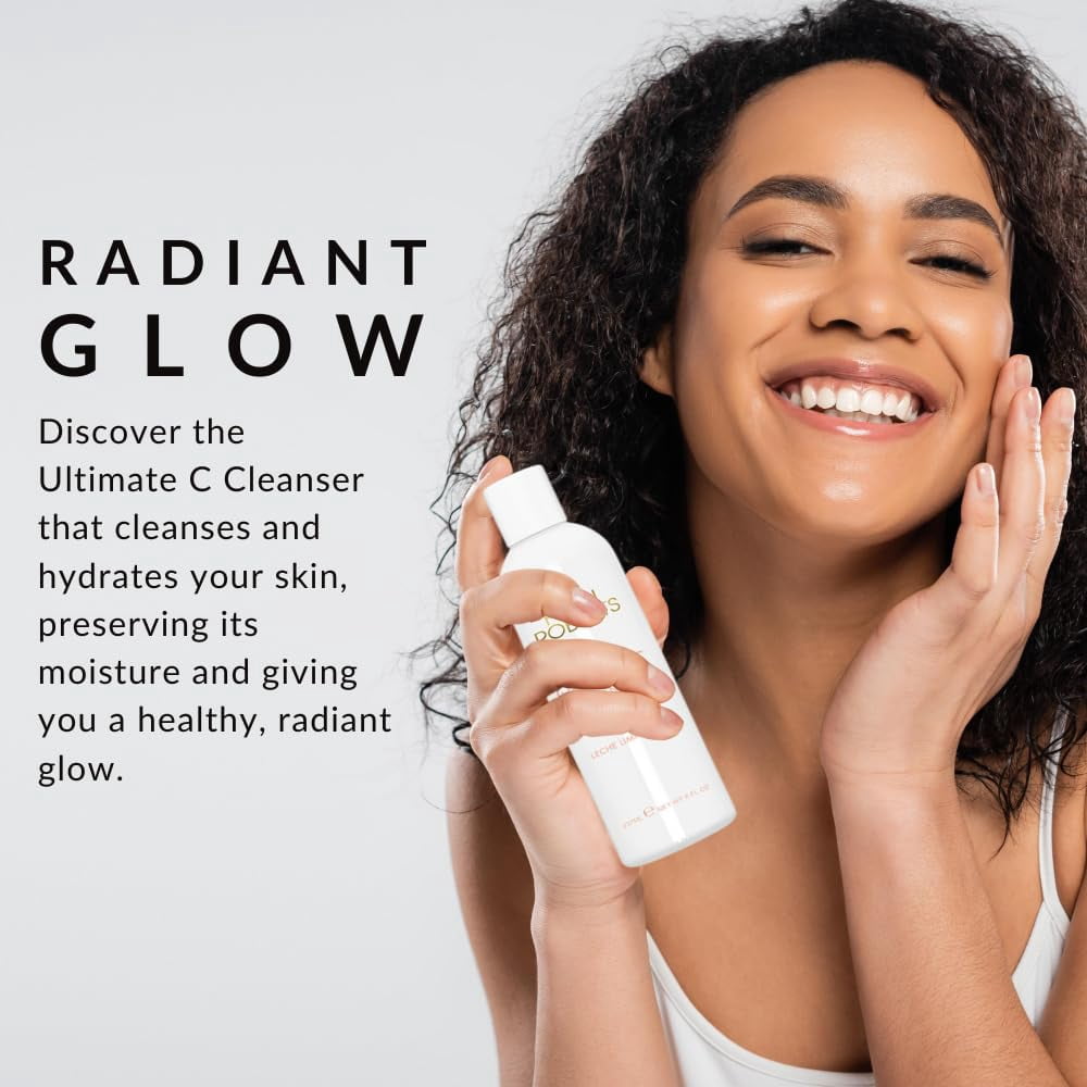 Flori Roberts Ultimate C Cleanser, Creamy Face Wash with Vitamin C, Moisturizing for All Skin Tones