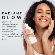 Flori Roberts Ultimate C Cleanser, Creamy Face Wash with Vitamin C, Moisturizing for All Skin Tones