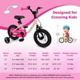 thumbnail image 3 of Costway 12-Inch Kids Bicycle with Adjustable Seat Front Handbrake & Coaster Brake, 3 of 10