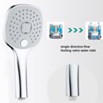 thumbnail image 4 of Shower Head Adjustable High Pressure Rainfall Showerhead with High Pressure Shower Head Handheld Bathroom Bathing Water Sprinkler, Type 2, Silver, 4 of 8