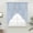 Blue, variant on Grey Branches Swag Valances for Windows, Kitchen Window Curtains Over Sink, Vintage Art Farmhouse Window Treatment Curtains for Living Room/Bedroom Curtains 2 Panel Sets 36"x45"