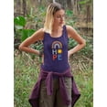 thumbnail image 2 of Simple Message Collection B. Racerback Tank Women -Victoria Barnes Designs, Female x-Small, 2 of 4