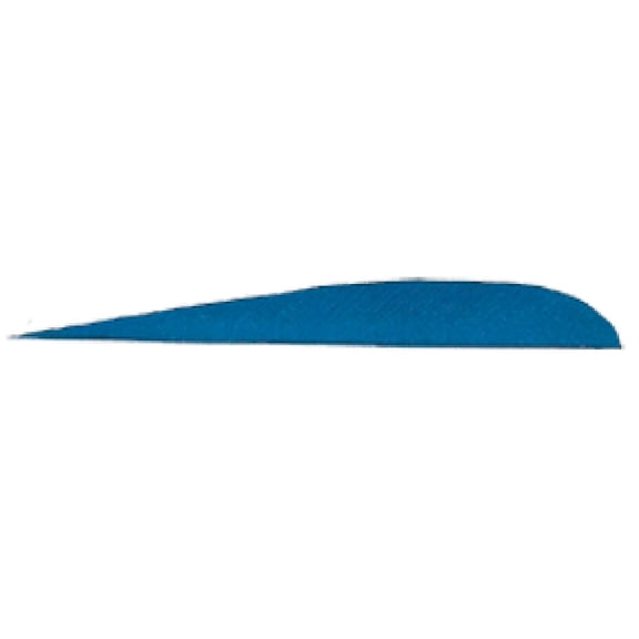 Trueflight Blue 4" Lw Feathers