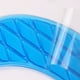 thumbnail image 4 of Bewildely 2x cojín de gel para asiento de inodoro, suave y cómodo, ajuste universal, duradero y lavable, fácil de instalar Juegos de accesorios de baño Azul+2 piezas, 4 of 6