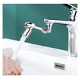 thumbnail image 1 of Aireador de grifo universal giratorio de 1080°, extensor de plástico con filtro antisalpicaduras, boquilla burbujeadora, brazo robótico para cocina y baño, fácil de instalar., 1 of 7
