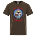 thumbnail image 3 of Camiseta con estampado divertido de Pollos Hermanos, pantalón corto informal a la moda para hombre, camiseta transpirable de algodón con mangas para verano, camiseta de Chicken Brothers, 3 of 4