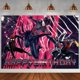 thumbnail image 1 of Spider Hero Party Background Miles Morales Childrens Birthday Party Photo Backdrop Background Baby Shower Photography Banner Decoration, 1 of 4