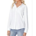 thumbnail image 6 of Siliteelon Women's Wrinkle Free Dress Shirts Long Sleeve Button Down Business Casual Office Work Blouse, 6 of 8
