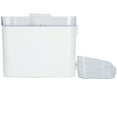 thumbnail image 1 of Fontaine à Eau pour Animaux de Compagnie, Conception Inclinée Ménage 2L Capacité Automatique Fontaine à Eau pour Chien Interface USB 5V Bol Simple Transparent Blanc, 1 of 8
