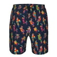 thumbnail image 3 of Logiee Colorful Birds Print Mens Swim Trunks Quick Dry Board Shorts,Breathable Hawaii Beach Shorts Swimwear Bathing Suits-X-Large, 3 of 6