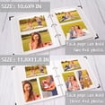 thumbnail image 4 of Vienrose Photo Album Self Adhesive 40 Pages Hardcover with DIY Scrapbooking Kit 3 Rings Paper Scrapbook for Lover Friends Kids Anniversary Wedding Gift, 4 of 6