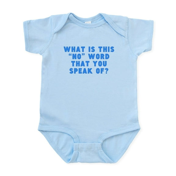 CafePress - What Is This No Word? Body Suit - Baby Light Bodysuit, Size Newborn - 24 Months