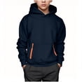 thumbnail image 2 of Tdoqot Boys Trendy Hoodies 2025- Pullover Long Sleeve Casual Kids Sweatshirt, 2 of 5