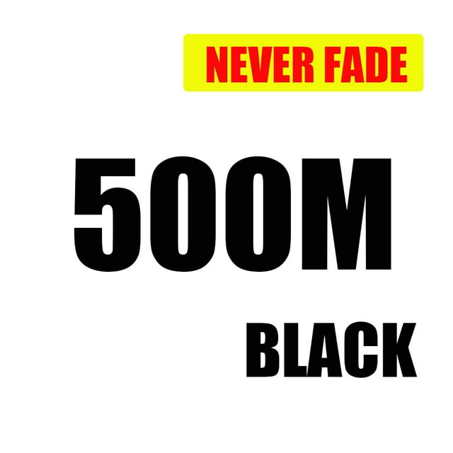NEVER FADE" Fil de Pêche Tressé Multifilame Noir Rouge 8 Brins 100M 300M 500M 1000M 2000M