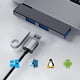 thumbnail image 2 of Hub USB 3 en 1 Hugtrwg Velocidad 5.0Gbps USB 3.0/Type-C, 2 of 7