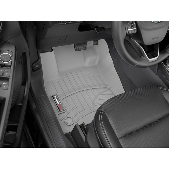 Fits 2020-2021 Ford Escape Weathertech Floor Liner 4615871 FloorLiner; Molded Fit; Gray; Thermoplastic Polyolefin TPO Vacuum Formed Material; 2 Piece