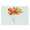 thumbnail image 1 of Watercolor Flower Cutting Board, Single Poppy Flower on Plain Clear Background Nature Inspired Romantic, Decorative Tempered Glass Cutting and Serving Board, Large Size, White Orange, by Ambesonne, 1 of 1
