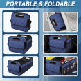 thumbnail image 4 of Organizador de maletero 70 L con 6 bolsillos organizador de maletero impermeable poliéster organizador de maletero para SUV, 4 of 8
