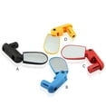 thumbnail image 2 of fastboy Wide Angle Mirror Rearview Glass Handy Installation Adjustable Bike Supplies Decoration Decorative Handlebar Mirrors Blue 1Set, 2 of 6
