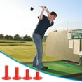 thumbnail image 4 of Uxcell Rubber Golf Tees, Tall Practice Training Driving Range Tee Stable Ball Holder Red 1.38", 4 of 6