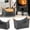 Black, variant on Home Textile Storage,Firewood Bag Extra Thick | Firewood Basket Foldable With Reinforced Wooden Handles | Storage Basket For Wood Newspaper Or Firewood Including Work Gloves
