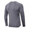 thumbnail image 2 of Men's Compression Shirt, Cool Dry Long Sleeve Underwear Top for Men, Sport Fitness Base Layer, 2 of 10