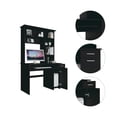 thumbnail image 2 of CPU Panel Hutch Desk, Black / Good for Computer Enthusiasts, 2 of 2